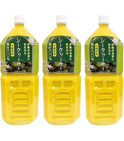 Amazon.co.jp: オキハム シークワーサージュース 2000ml×2本 （果汁100